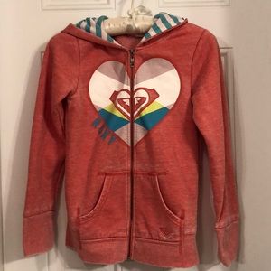 Roxy Hooded Girls Sweatshirt